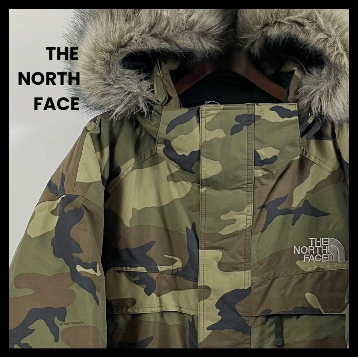 THE NORTH FACE ノースフェイス マクマードパーカ 迷彩 カモ 美品