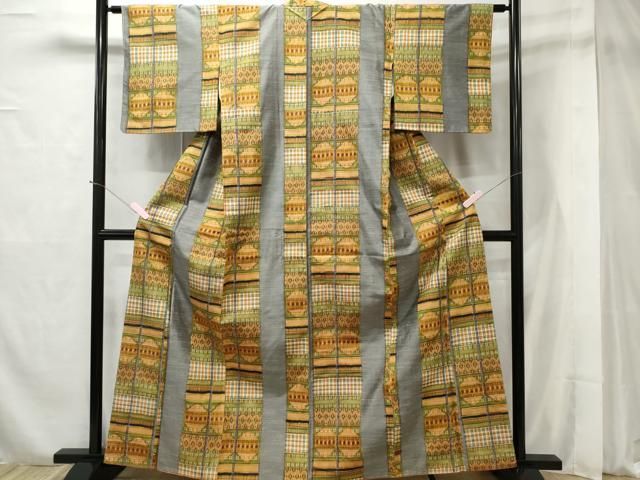 平和屋着物□上質な紬 吉祥文 正絹 逸品 未使用 CAAR4600ev - メルカリ 