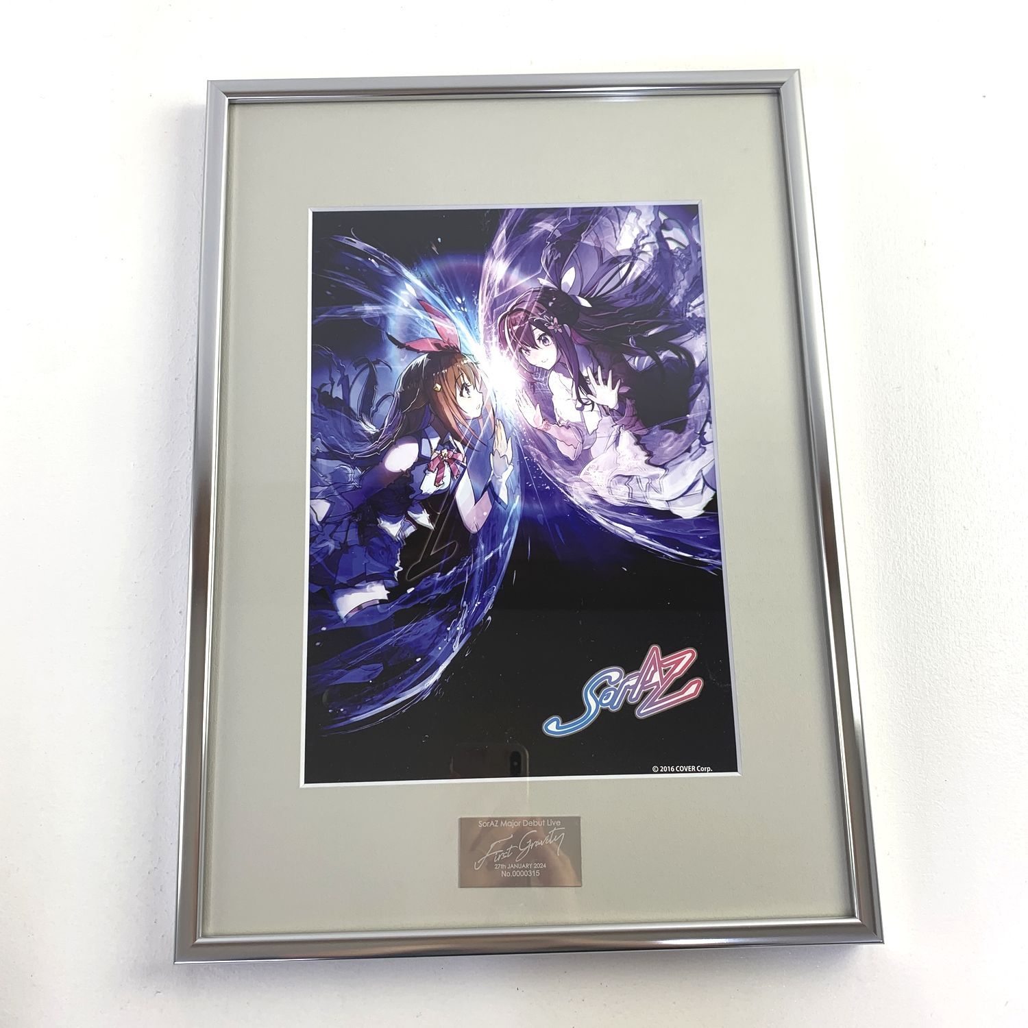 【★加古川物流】【中古品】ときのそら AZKi SorAZ first gravity 複製原画     ホロライブ 【718】 ☆加古川物流】【中古品】ときのそら AZKi SorAZ first gravity