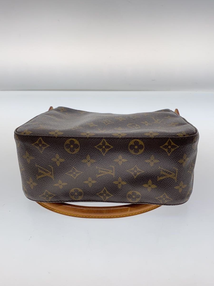 LOUIS VUITTON ルーピングMM_モノグラム・キャンバス_BRW PVC ブラウン - メルカリ