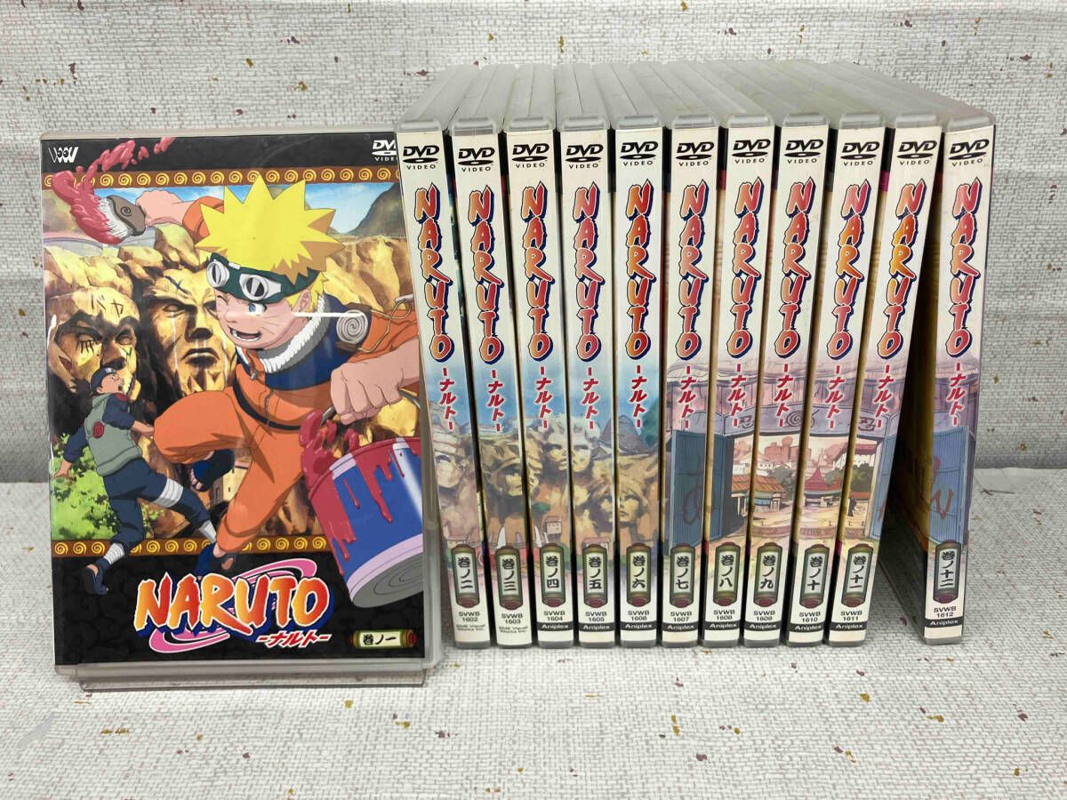 全12巻セット】「NARUTO ナルト 巻ノ一 ～十二 DVD」 岸本斉史