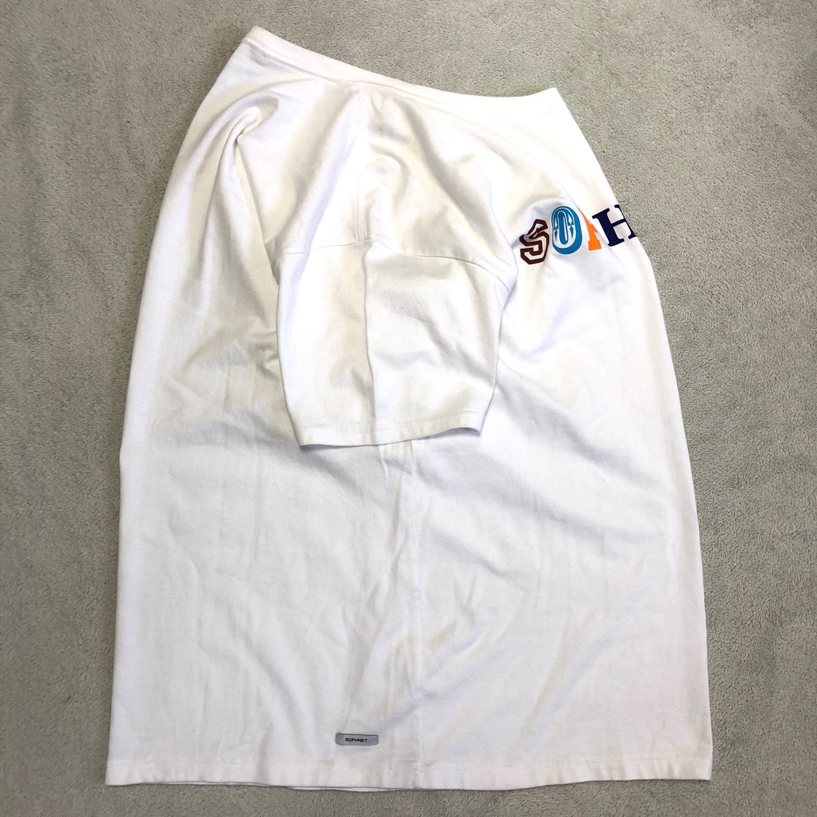 希少HERMES エルメス Tシャツ カットソー アルファベット柄 半袖 M 白 