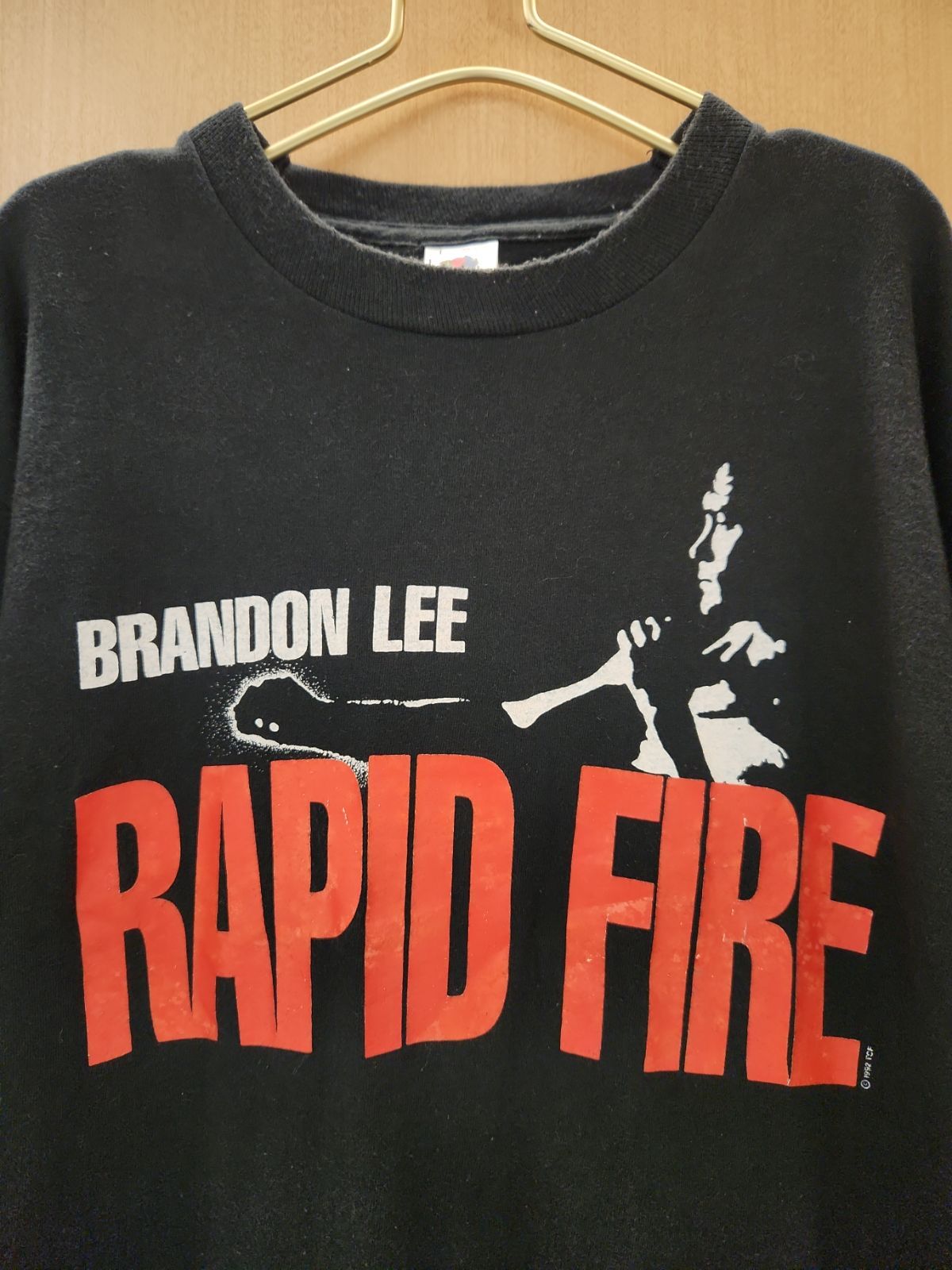 90s RAPIDFIRE ラピッドファイアー Tシャツ ブランドンリー 映画T 