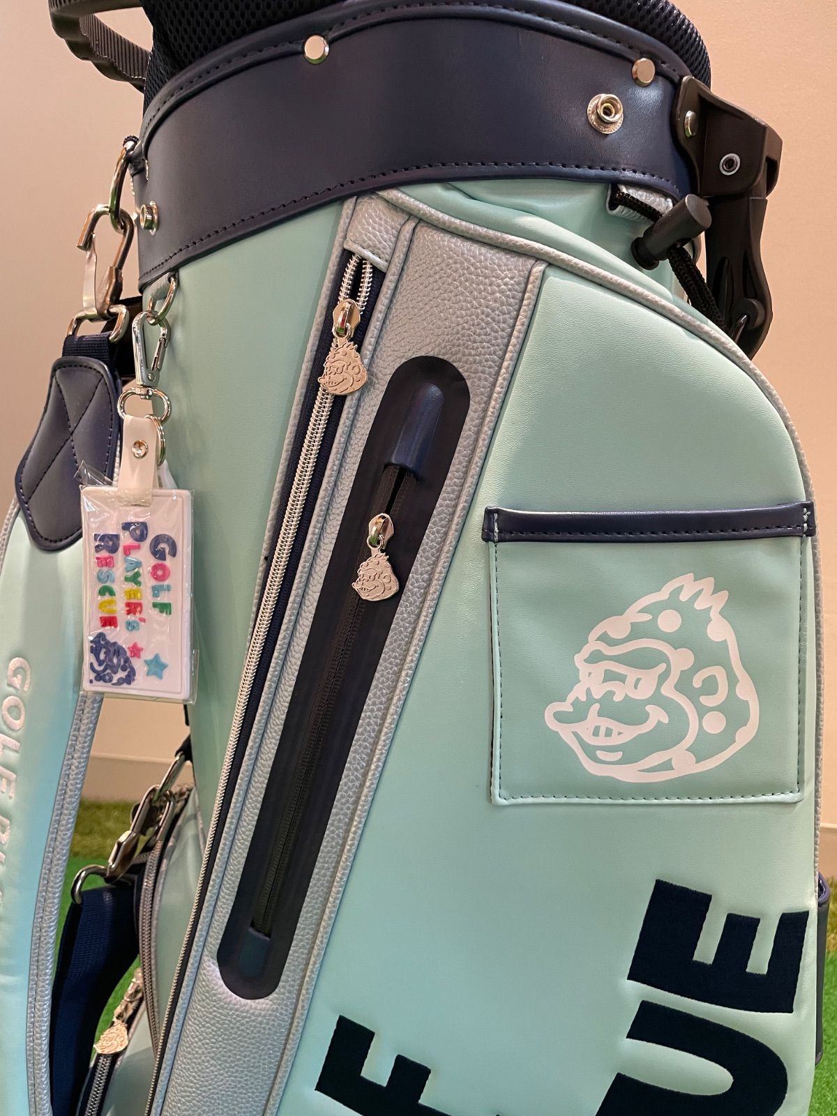 S1 ワールドイーグル　ゴルフクラブケース　9.5インチ　キャディバッグ ワールドイーグル ゴルフバッグ 上質な高級感漂うオシャレなキャディ