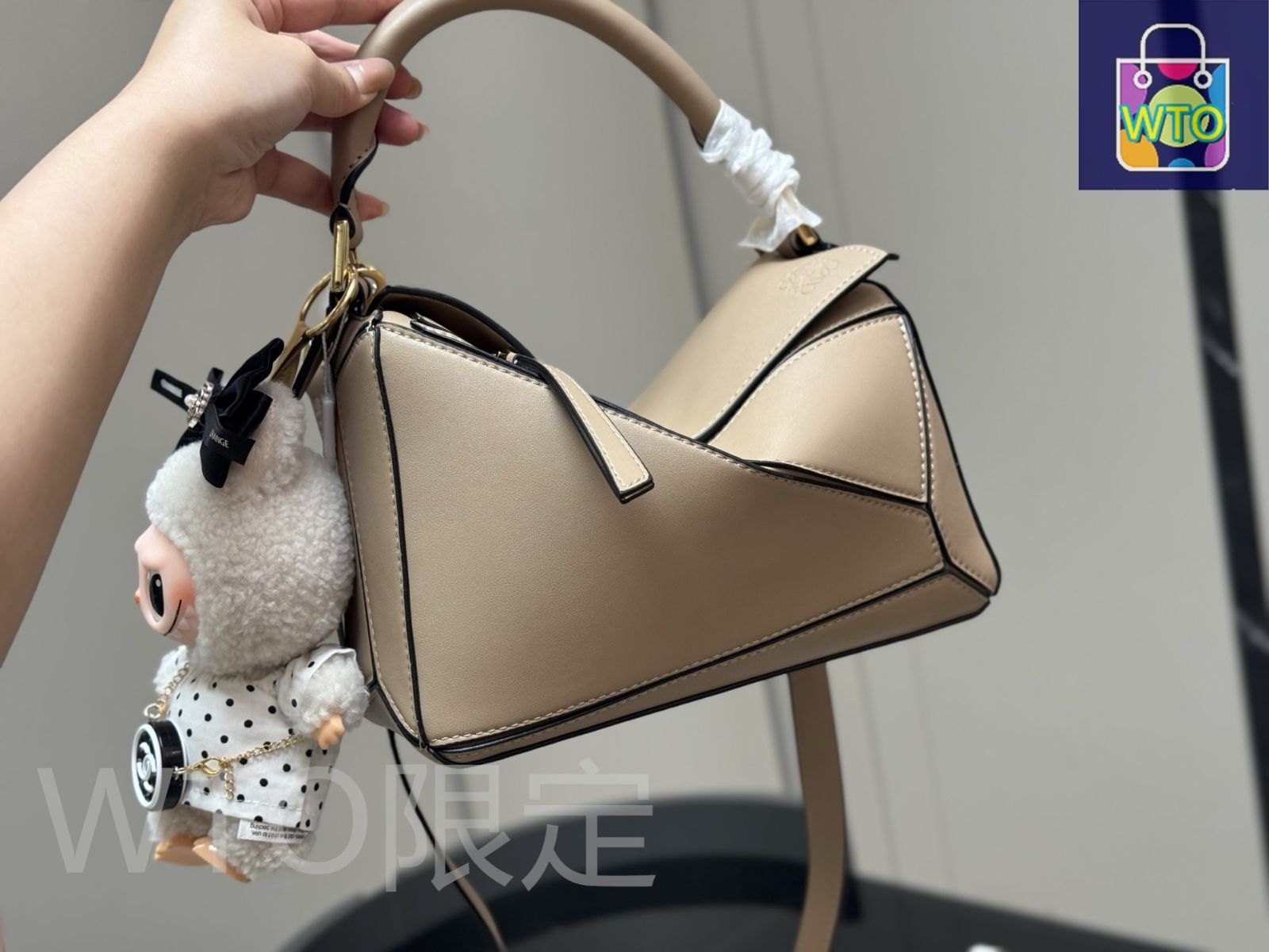 LOEWE ジオメトリックショルダーバッグ 美品 LOEWE ショルダーバッグ - メルカリ