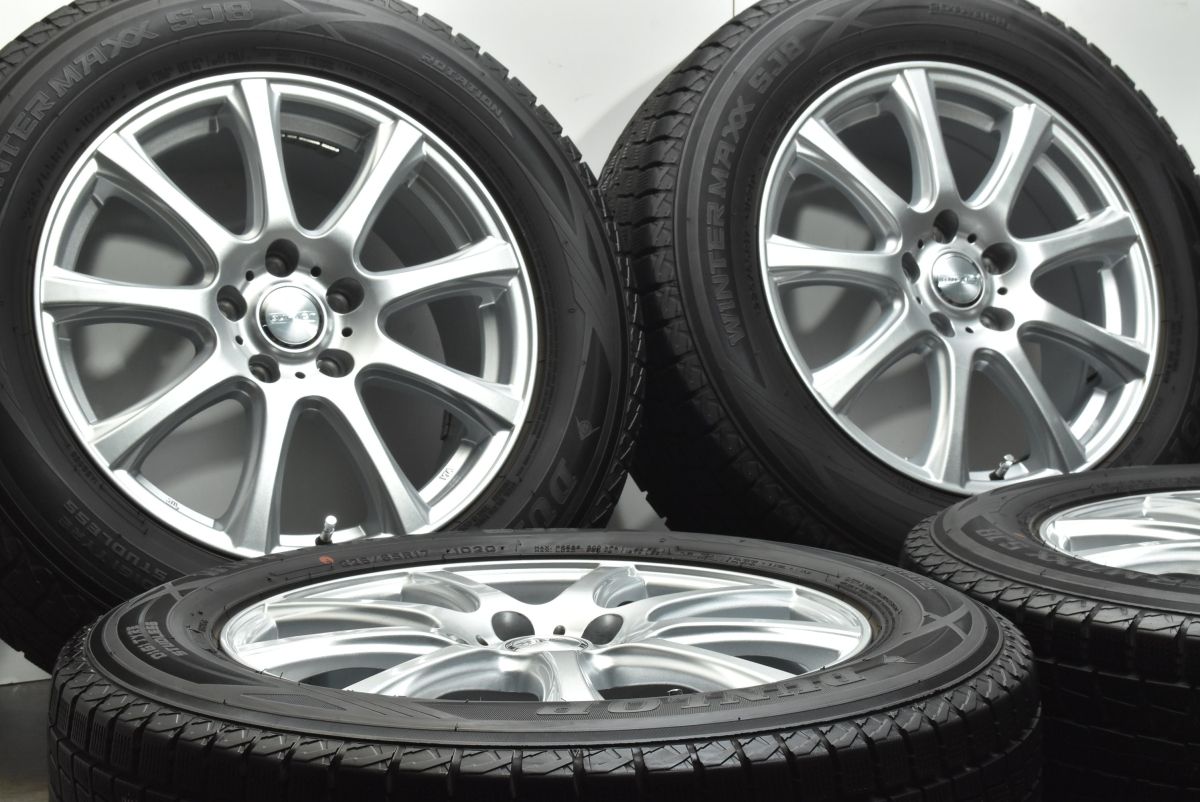美品】DUFACT 17in 7J +48 PCD114.3 ダンロップ ウィンターマックス 