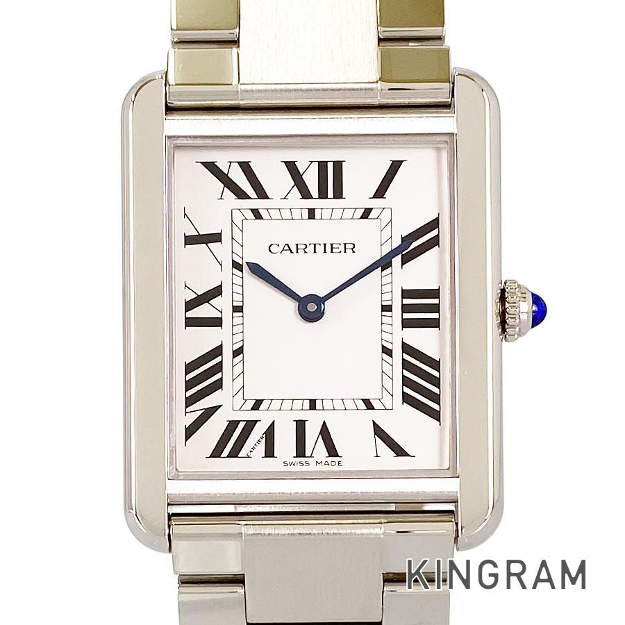 カルティエ Cartier タンク ソロ LM W5200014 SS クォーツ ユニセックス 腕時計 sss