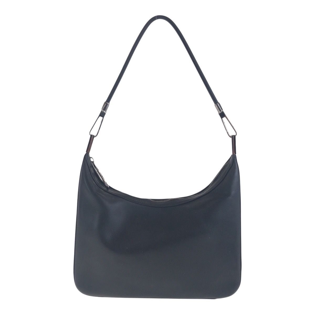 美品 GUCCI グッチ ブラック 黒 シルバー金具 レザー 001 3812 