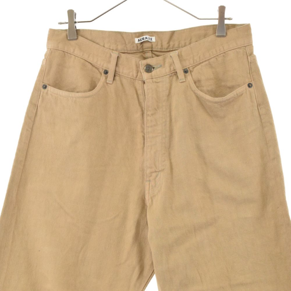 パンツ AURALEE BotanicalDyedSelvedgeDenimPants パンツ AURALEE