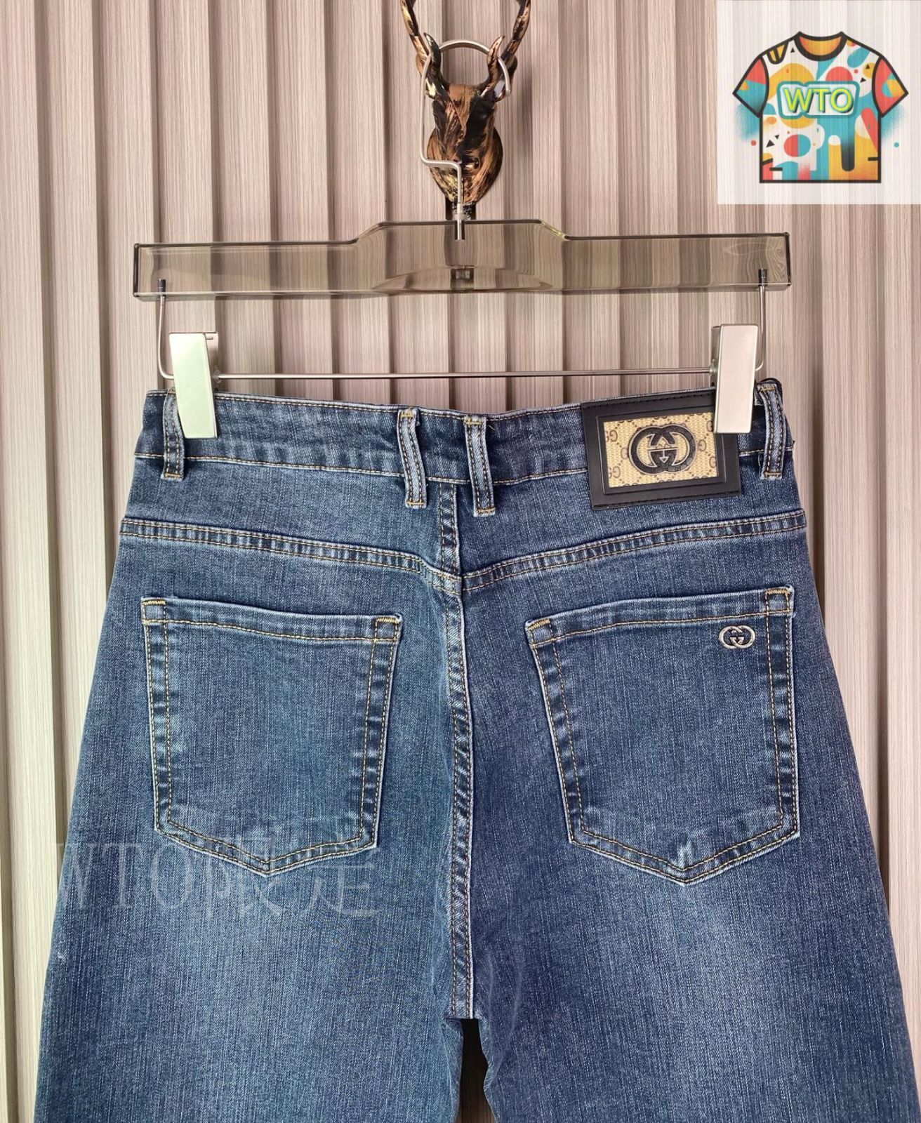 今日特価】Gucci ストレッチスキニーデニムパンツ-1-3 - メルカリ