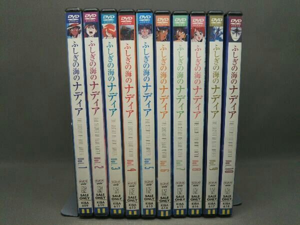 DVD 【※※※】[全10巻セット]ふしぎの海のナディア VOL.1~