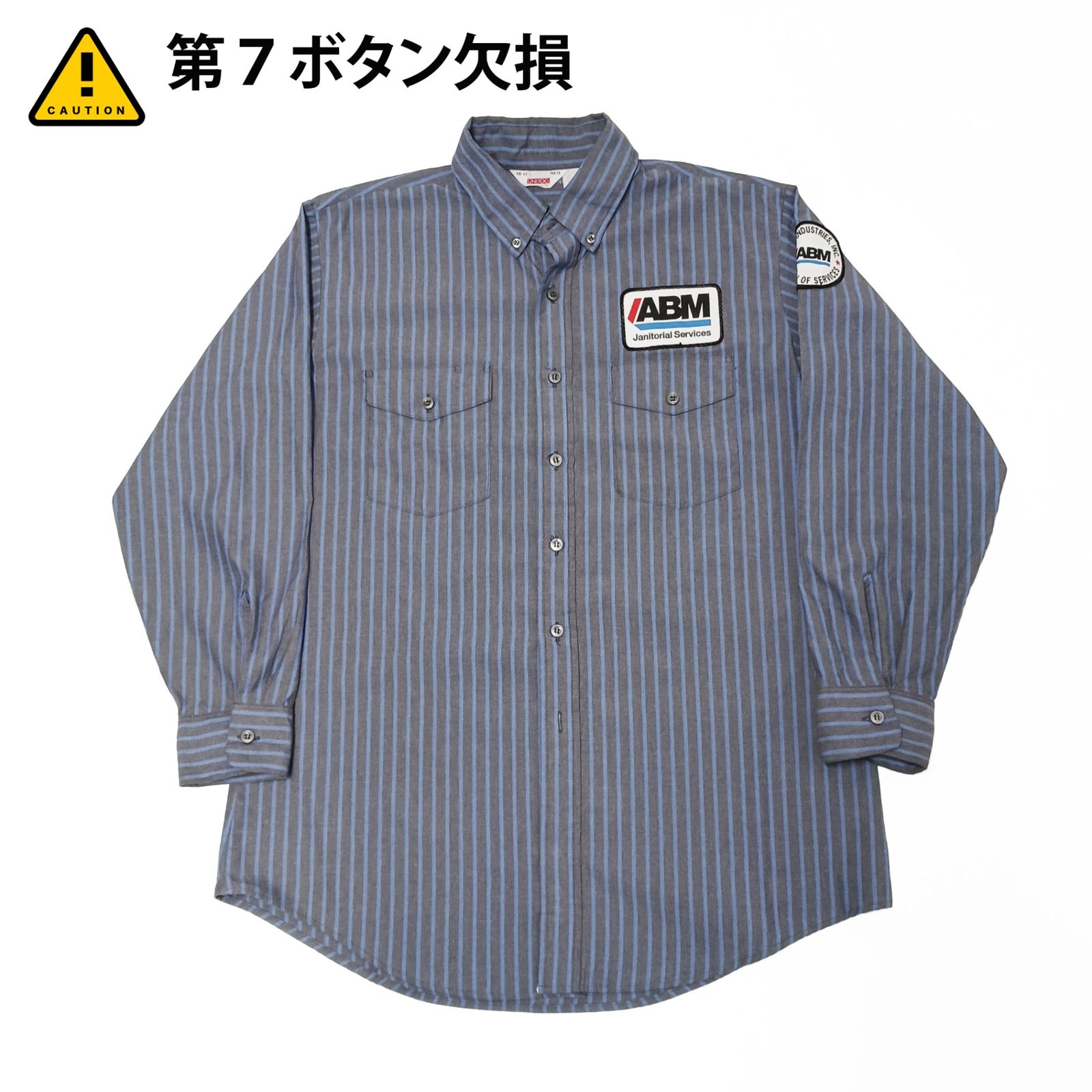 最終値下げ SALE】【USA製】UNITOG ユニトグ 長袖 ワークシャツ 企業 