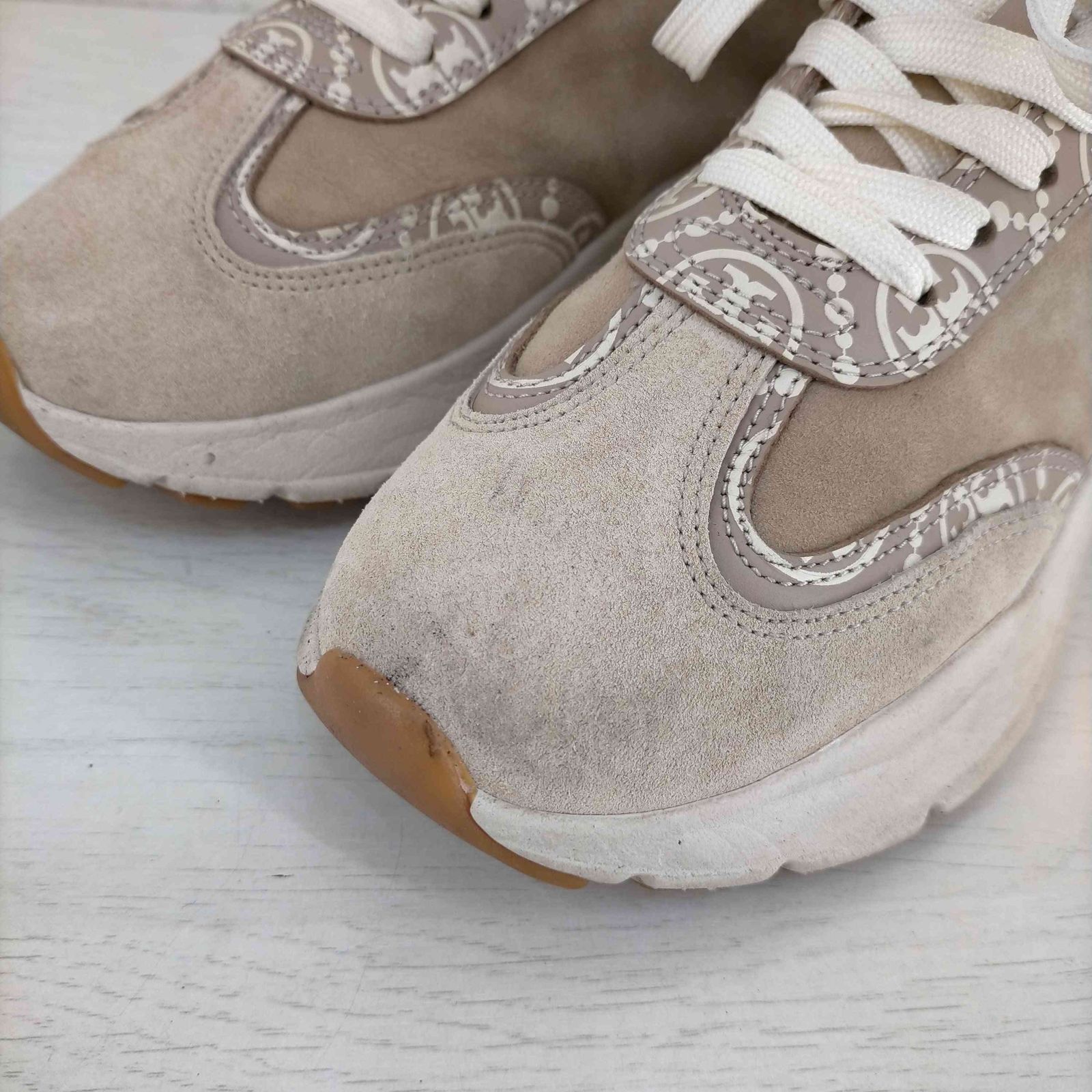 トリーバーチ TORY BURCH T MONOGRAM GOOD LUCK TRAINER Tモノグラム 