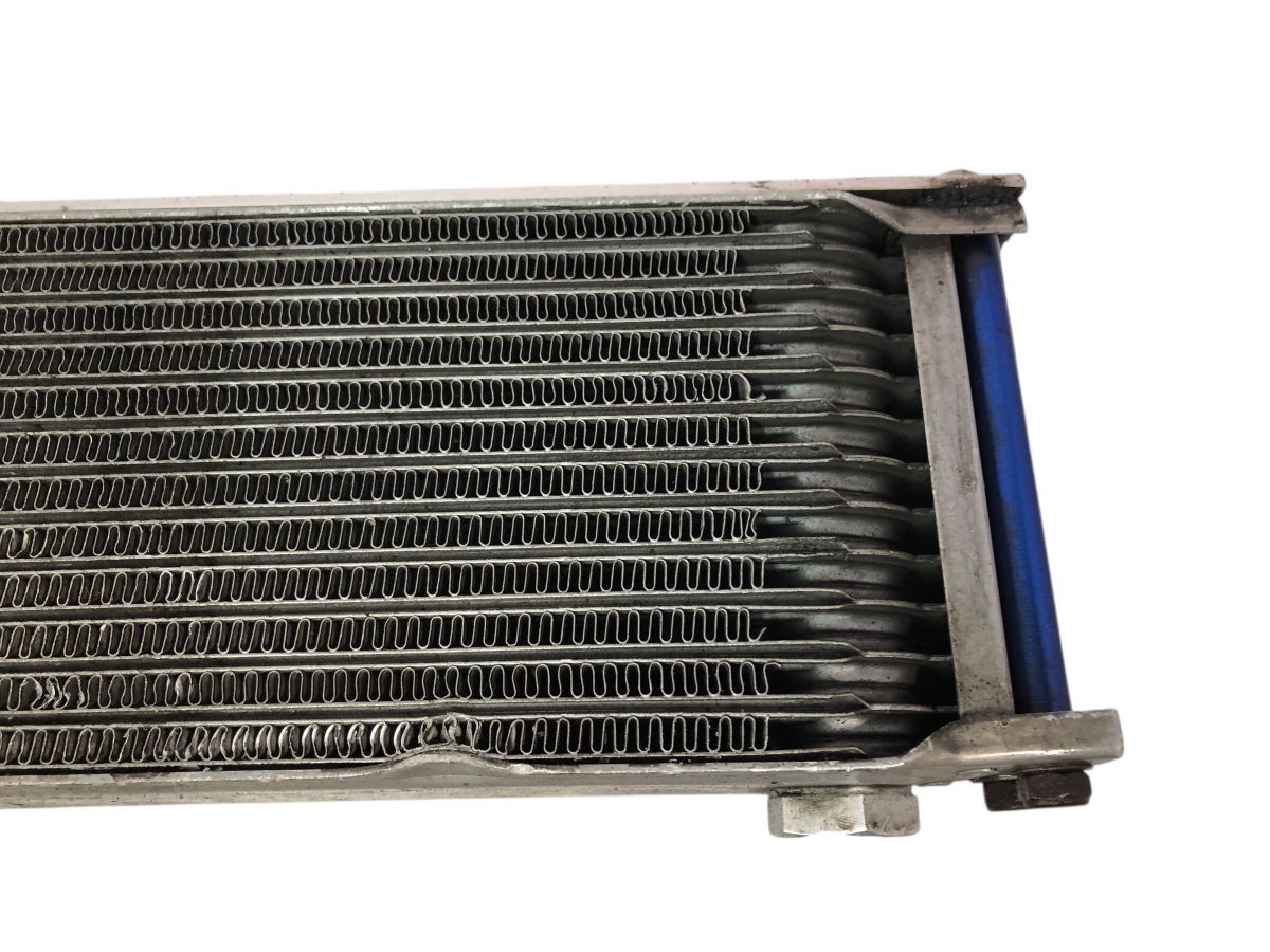 社外 オイルクーラー 13段 サイズ330×125×50ｍｍ ホース長46ｃｍ30ｃｍ 組み換え カスタムにも TOS-M6915 BRIGHTFACE_UK