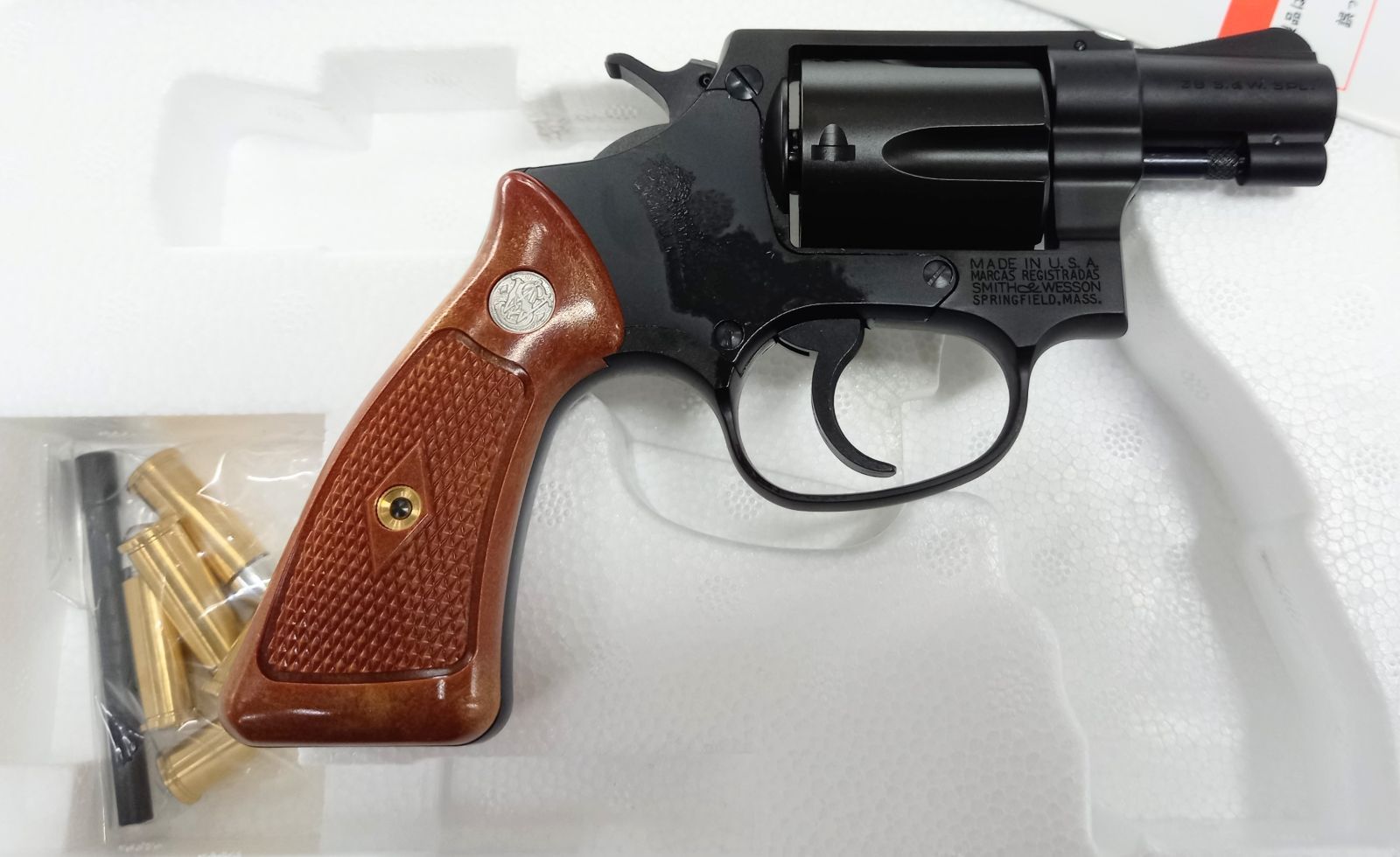 タナカ モデルガン S&W .38 チーフスペシャル 2インチ スクエア