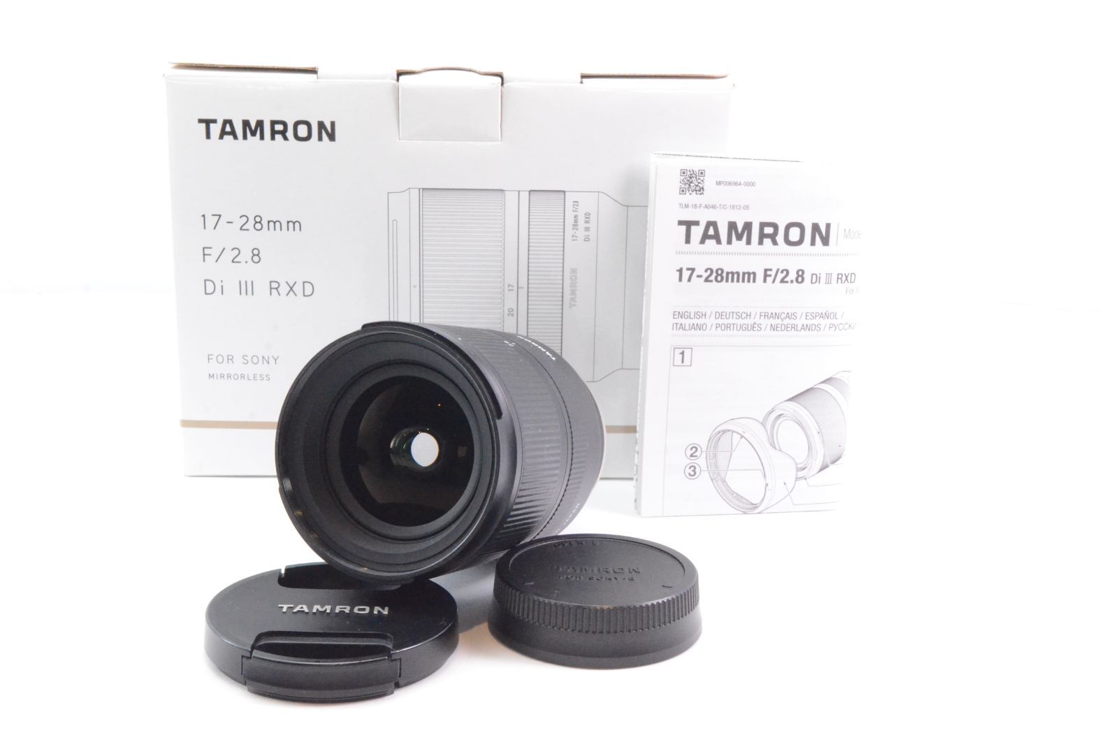 元 き tamron タムロン 17-28mm 2.8 Di III RXD A046 ソニー E対応