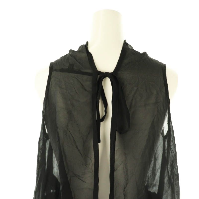 ANN DEMEULEMEESTER シースルーロングワンピース ANN DEMEULEMEESTER シースルーロングワンピース