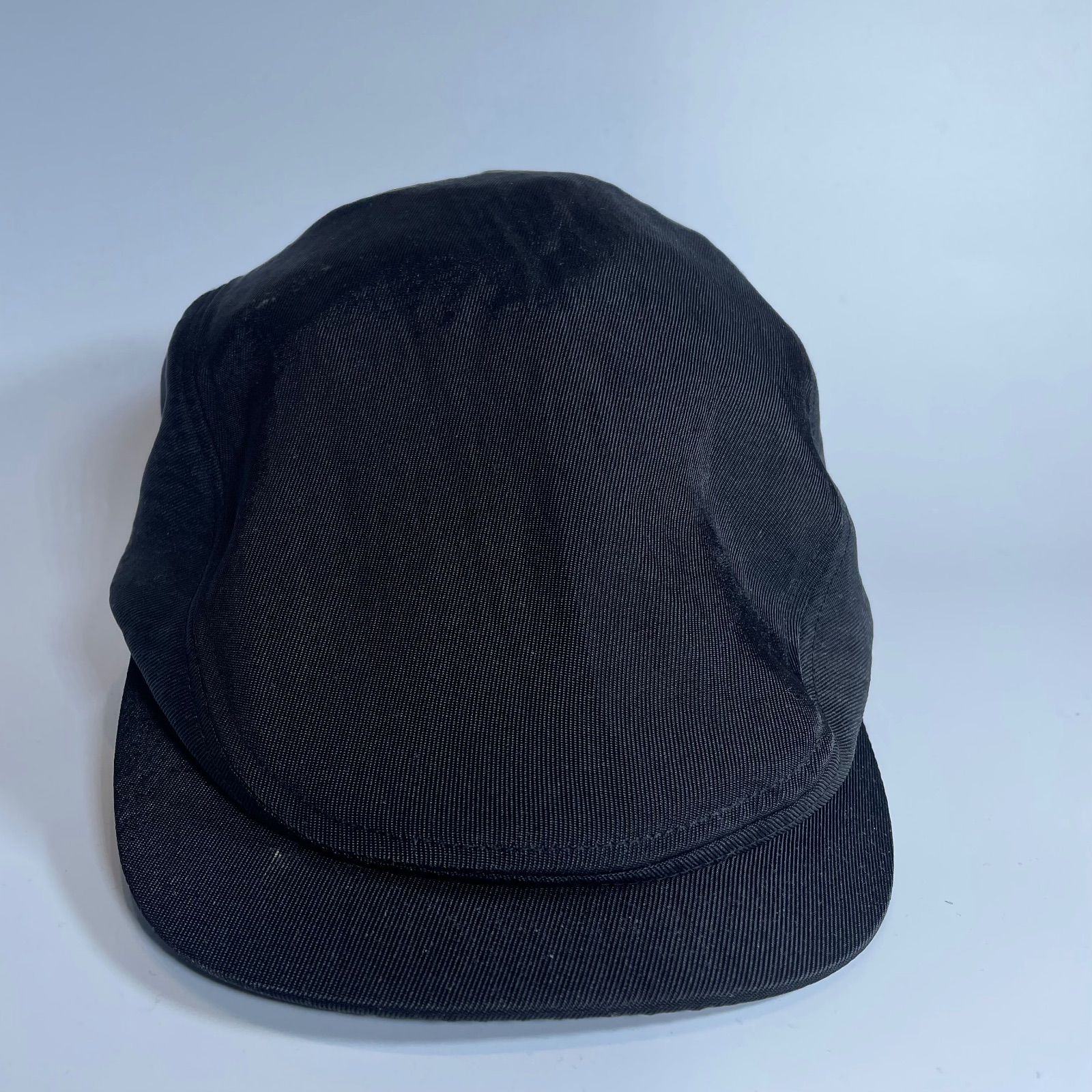 THE FAM AND CO. ma-1 nylon twill hunting cap black F