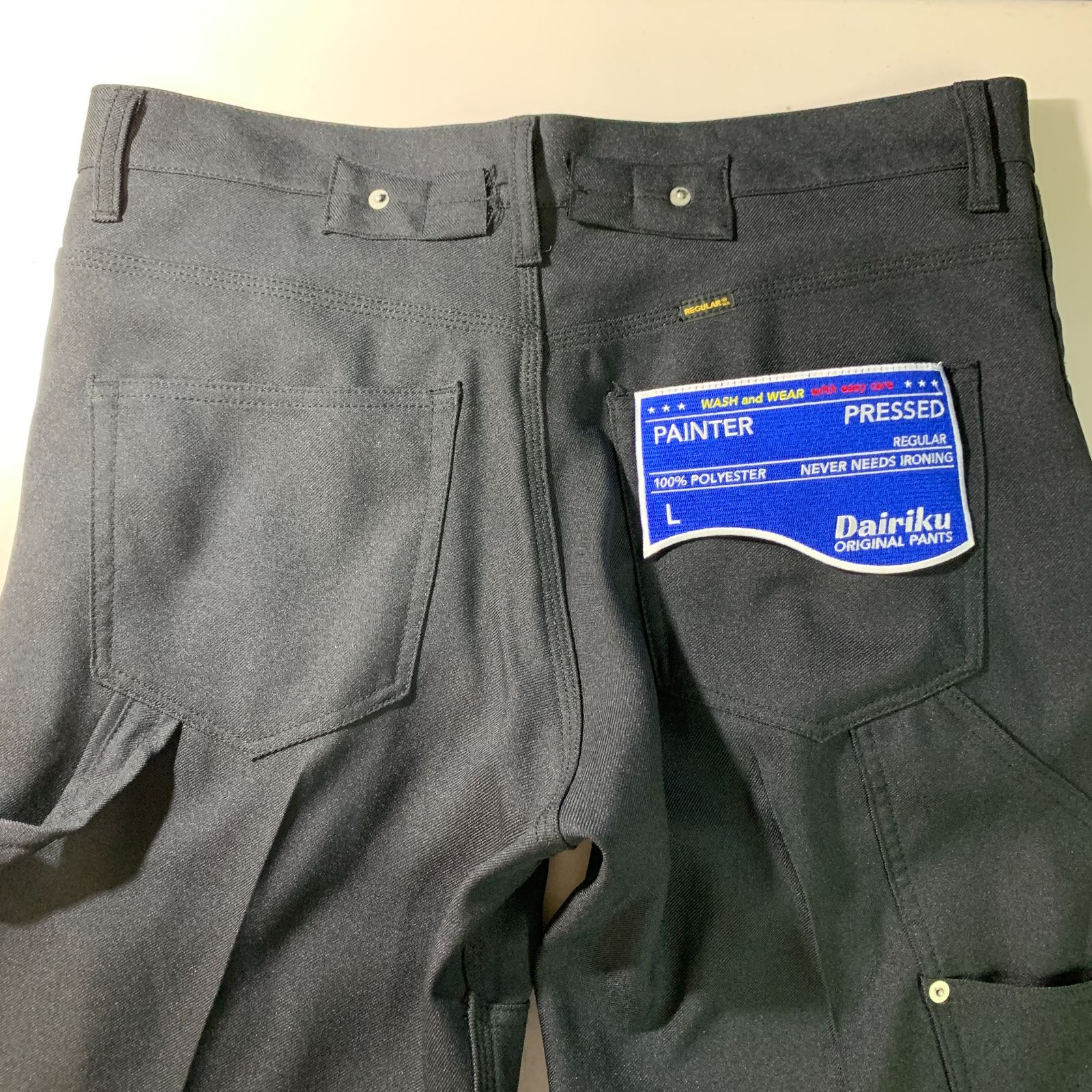 むつ76-081804】DAIRIKU ペインタープレスドパンツ【併売