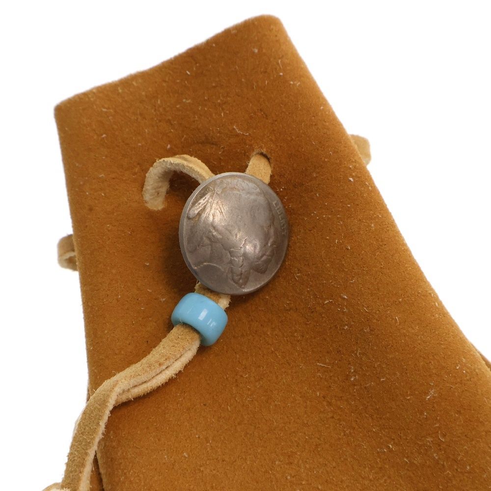 美品】ゴローズ巾着（スモークS） ゴローズ レザー巾着ポーチ スモーク