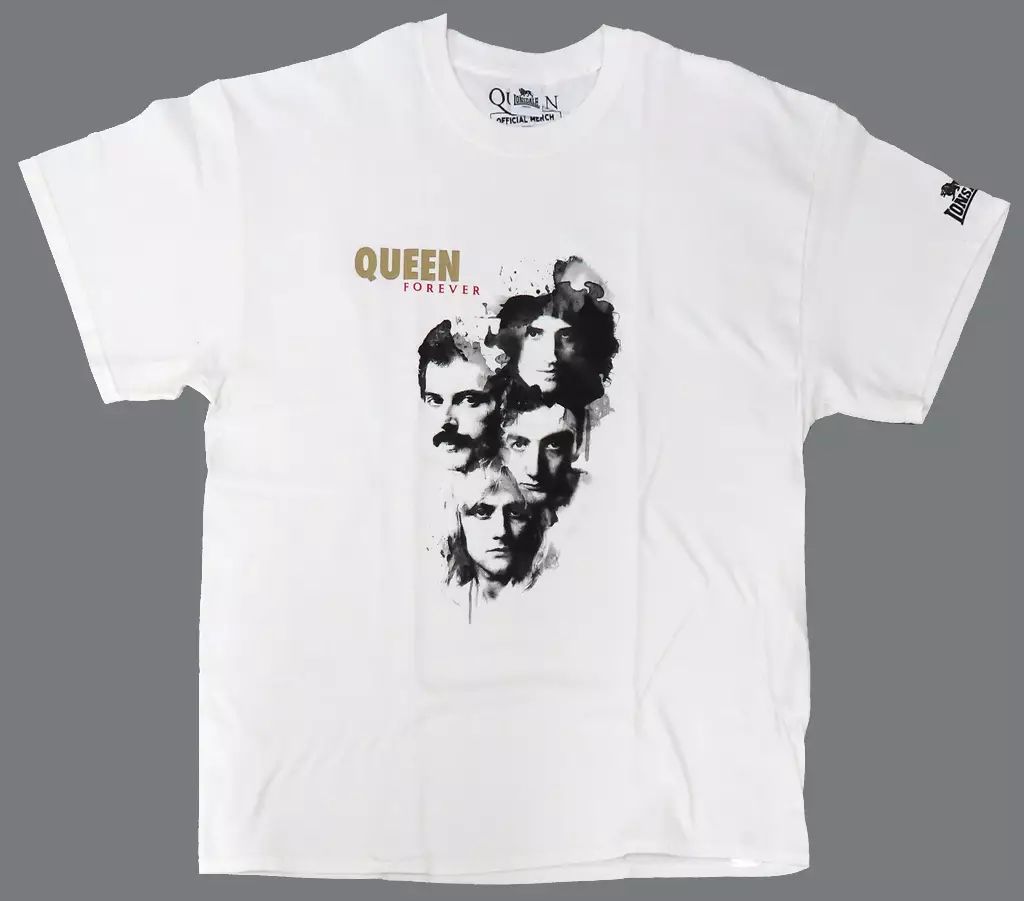 Tシャツ　QUEEN ロゴTシャツ ホワイト XLサイズ 「QUEEN×LONSDALE」 中古】Tシャツ QUEEN ロゴTシャツ ホワイト XLサイズ 「QUEEN