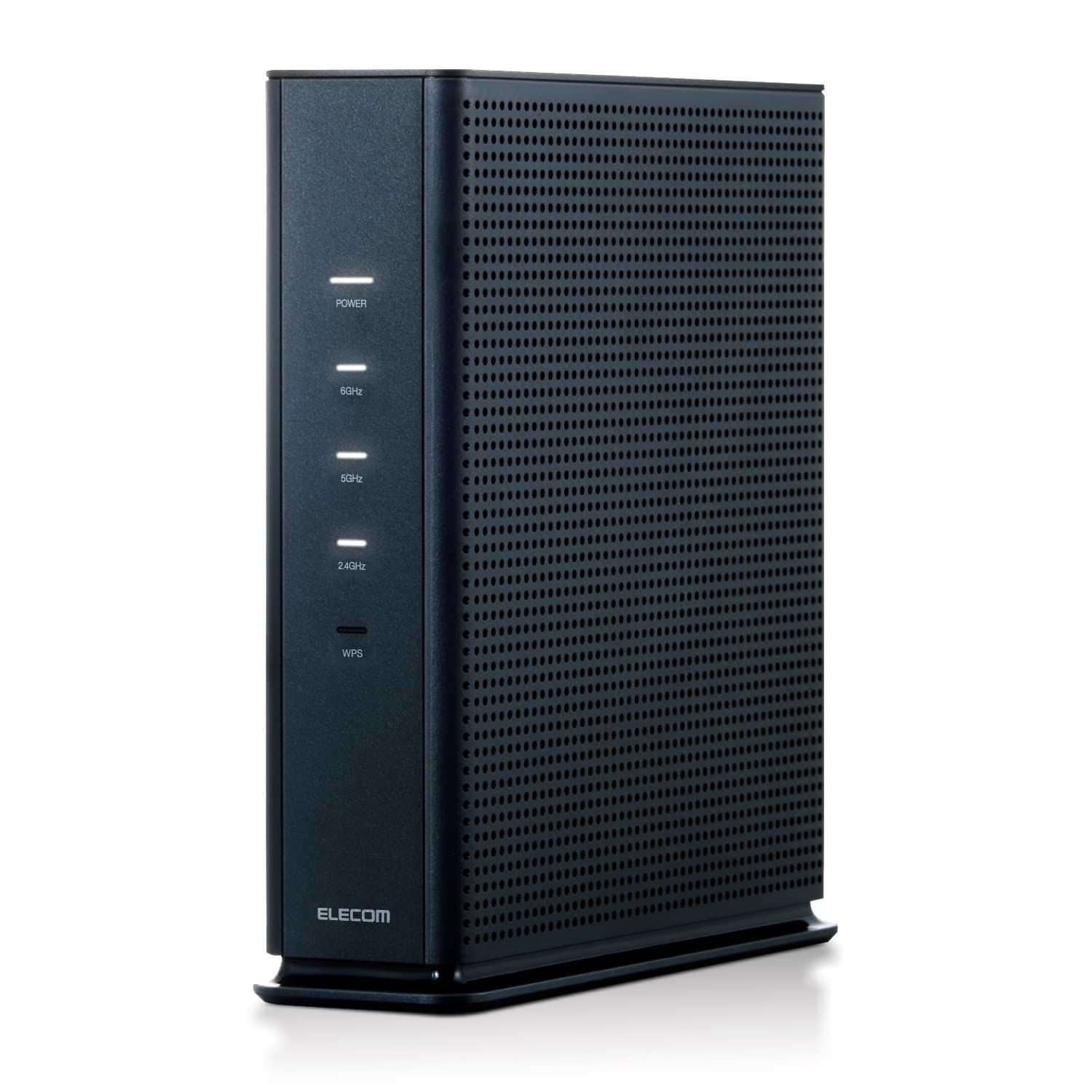 エレコム 無線LAN WiFi ルーター Wi-Fi6E AX5400 2402+2402＋574Mbps IPv6(IPoE)対応 ブラック / 戸建3階 マンション4LDK WRC-XE5400GS-G 