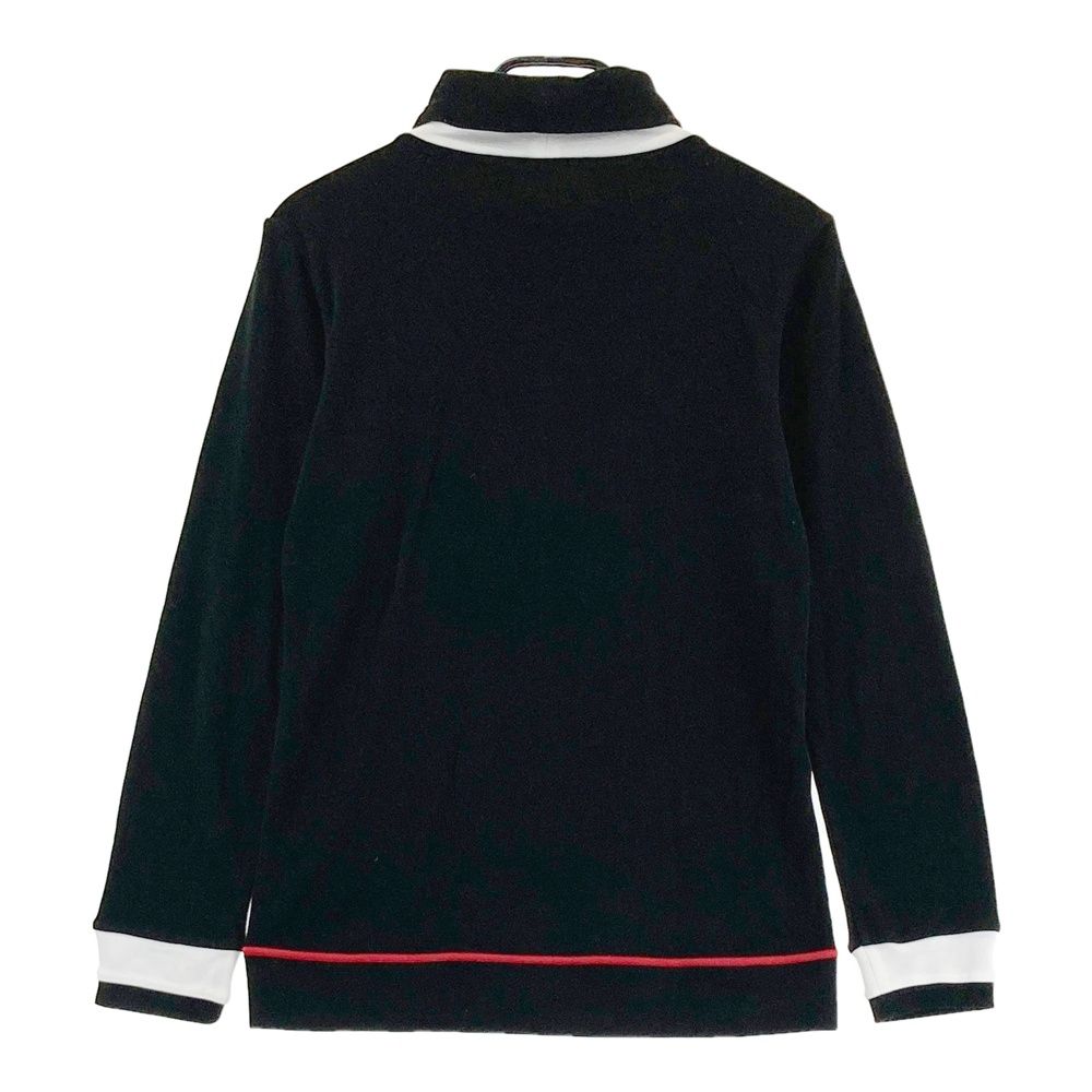 サイズ：46 MARK&LONA マークアンドロナ  ハイネック長袖Tシャツ  ブラック系 [240101483998] ゴルフウェア メンズ ストスト サイズ：46 MARK&LONA マークアンドロナ ハイネック長袖Tシャツ