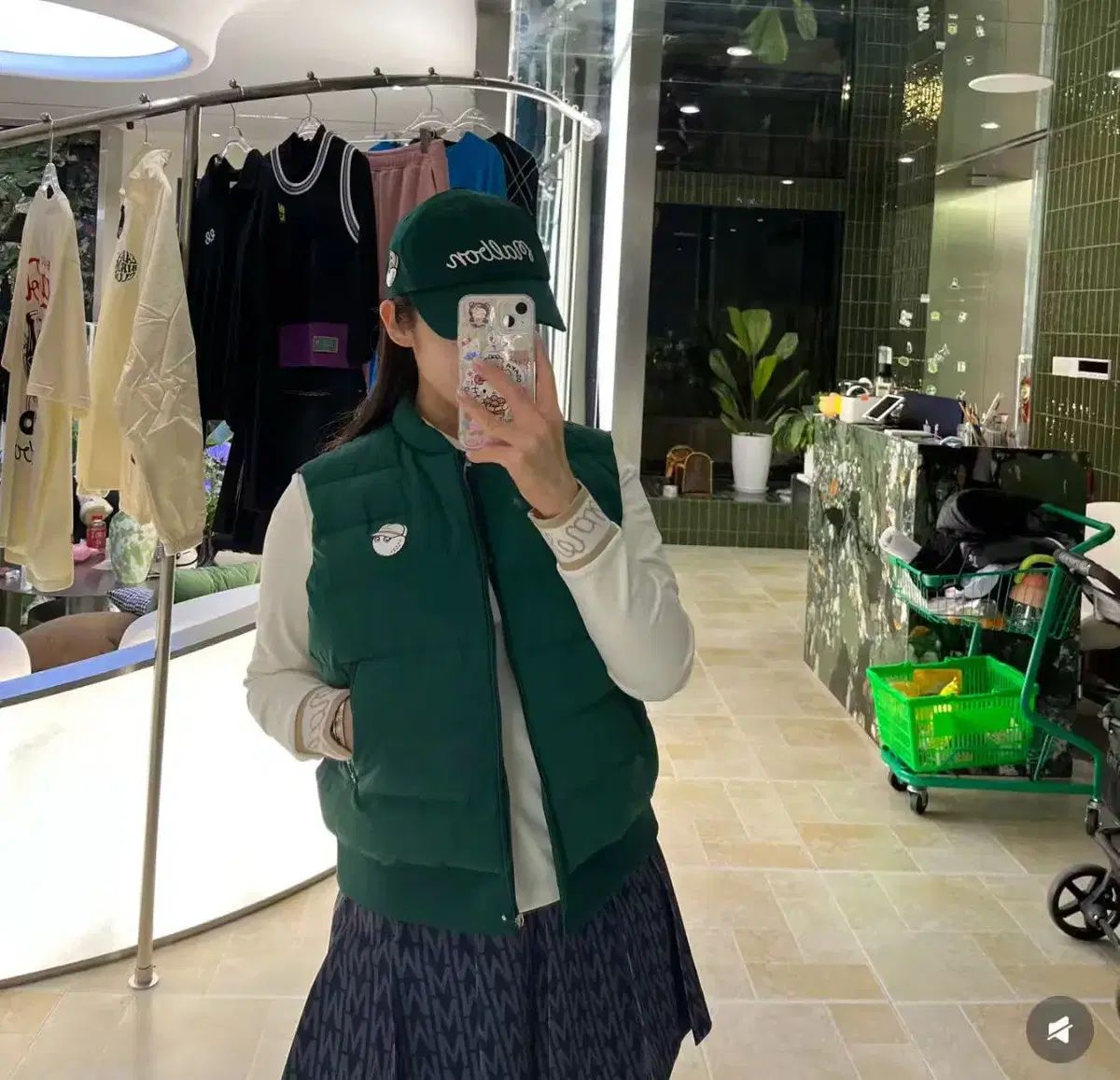 マルボンゴルフ 軽量スウィングダウンベスト