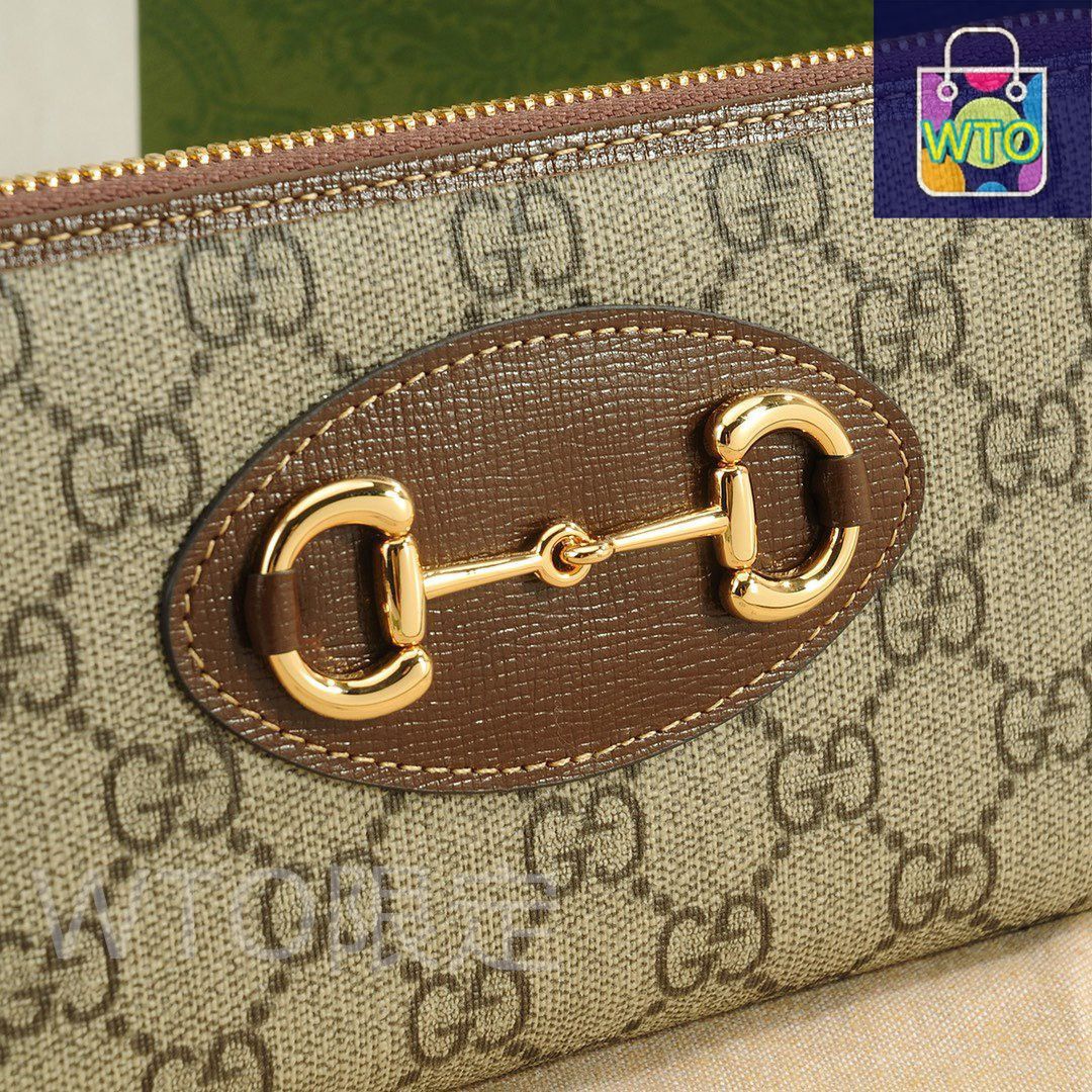 グッチ シングルジッパーハンドバッグ