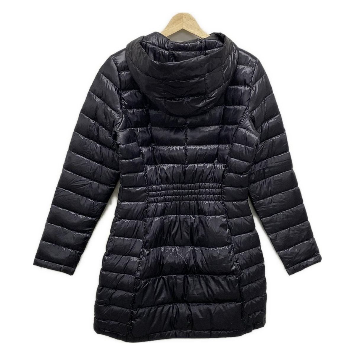 CalvinKlein カルバンクライン ダウンコート サイズS レディース - ダークネイビー 長袖 ジップアップ フード付き 冬