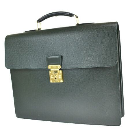 【中古】 ルイヴィトン LOUIS VUITTON モスコバ ブリーフケース ビジネスバッグ ハンド 書類かばん タイガ エピセア M30034 61MK223