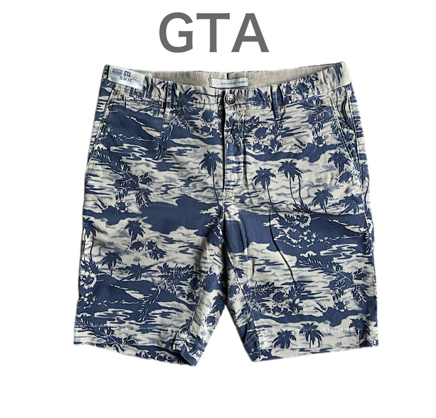 GTA DISTINCTIVE CASUAL ハーフパンツ 水色46*DC346 - 通販