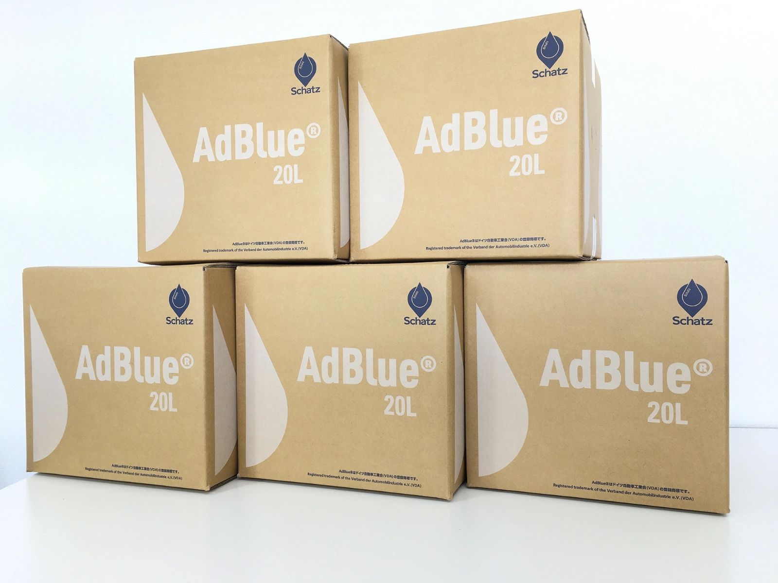 とーにーページ 20L×5個セット】AdBlue アドブルー 高品位尿素水（ノズル付属