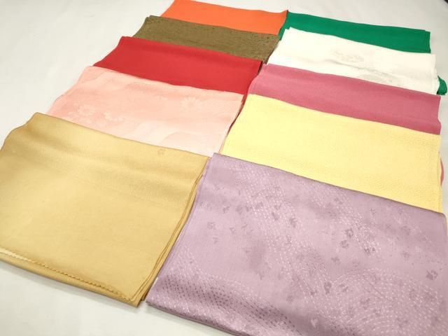 平和屋着物★和装小物　上質な帯揚げ　10枚セット　逸品　CAAL0645xi 平和屋着物☆和装小物 上質な帯揚げ 10枚セット 逸品 CAAL0645xi 平和屋
