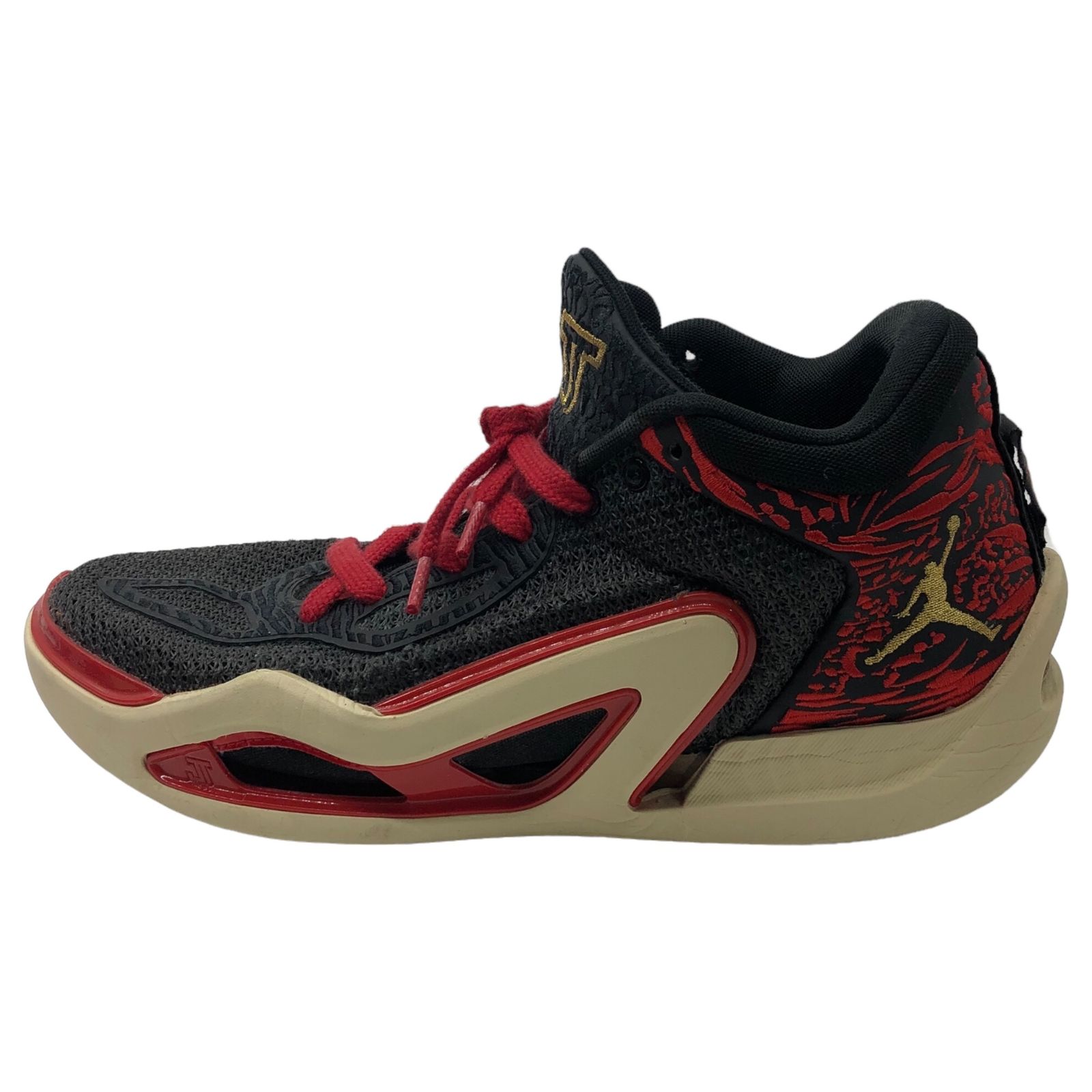 NIKE(ナイキ) JORDAN TATUM 1 ZOO ジョーダン テイタム ズー DX6734-001 26cm ブラック×レッド ローカット スニーカー バッシュ