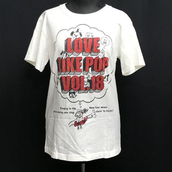 日本製☆aiko/ライブTシャツ/LOVE LIKE POP vol.18【ナミ/メンズ