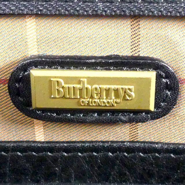 ビジネスバッグ 本革 ブリーフケース BURBERRY バーバリー AA1486
