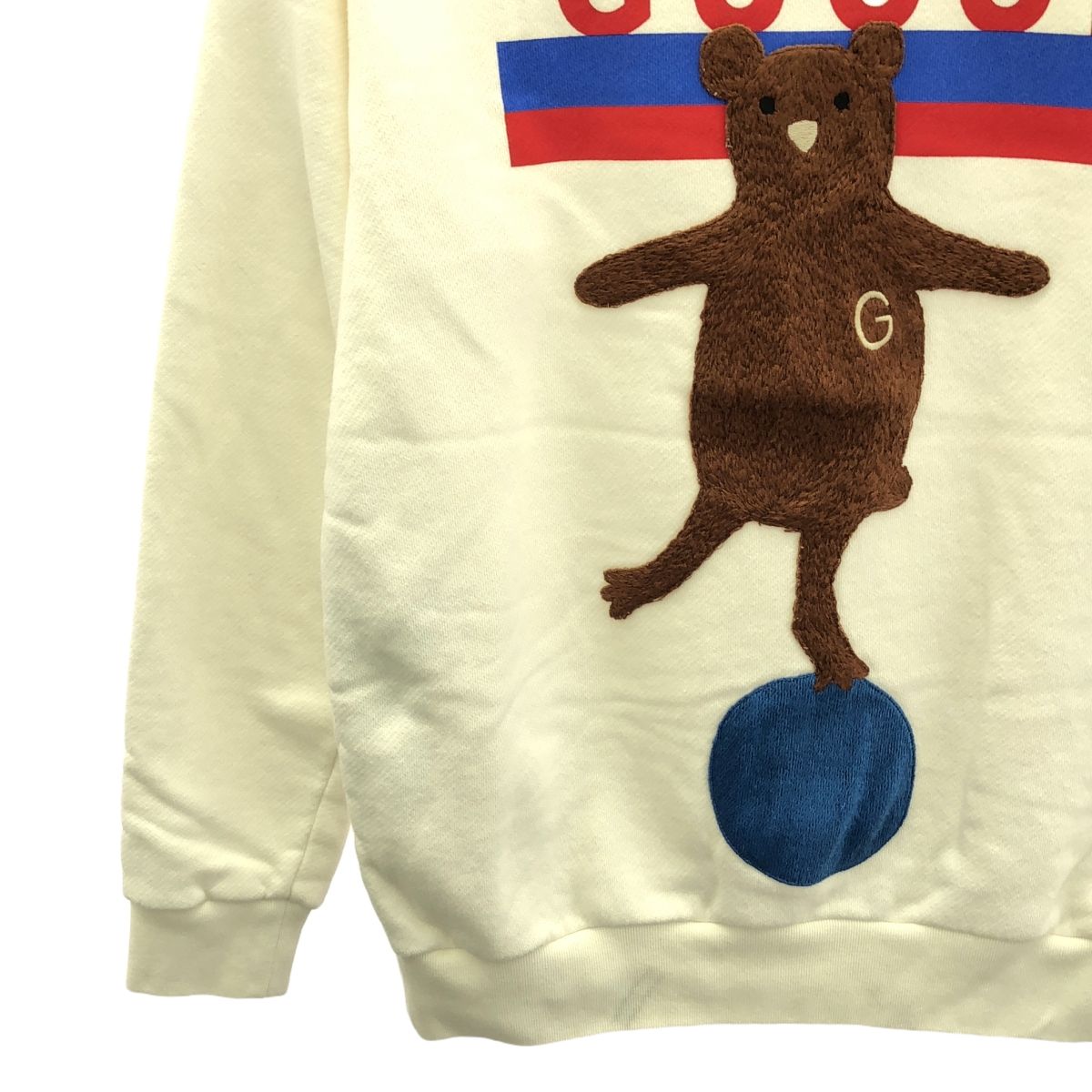 GUCCI テディベアプリント スウェット XSサイズ GUCCI テディベアプリント スウェット XSサイズ