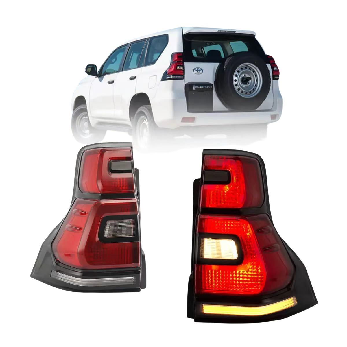 トヨタ純正】 ランドクルーザープラド 150系 欧州仕様 テールライト