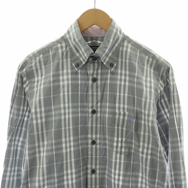 バーバリーブラックレーベル BURBERRY BLACK LABEL シャツ 長袖