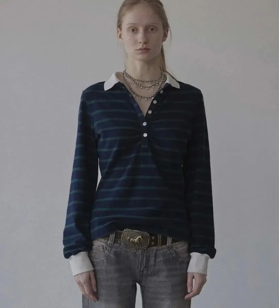 SCULPTOR スカルプター シャーリング テニス シャツ