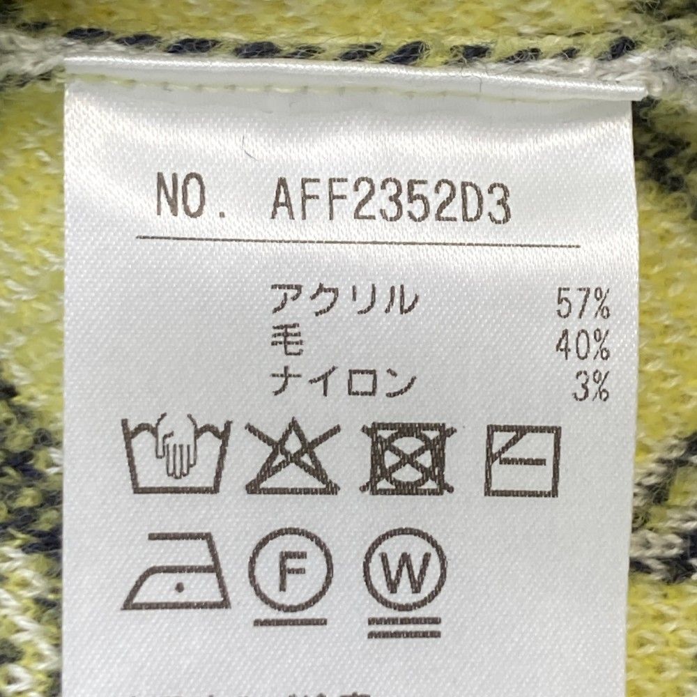 サイズ：L AND PER SE アンパスィ 長袖ニットセーター アンパンジー 総