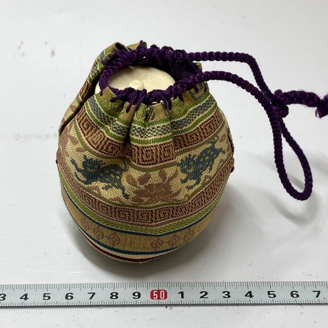 茶入共箱タニチ高さ約8.3cm東金6-0305