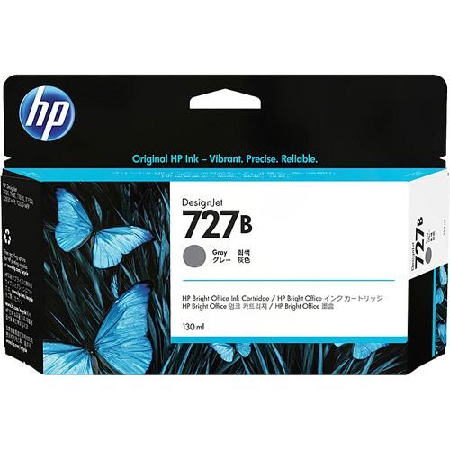 【新品・2営業日で発送】HP エイチピー HP727Bインクカートリッジ グレー130ml(3WX15A)
