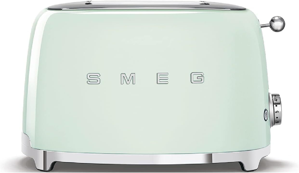 【日本正規品】SMEG スメッグ トースター（2枚焼） (パステルグリーン未使用 日本正規品】SMEG スメッグ トースター（2枚焼） (パステル
