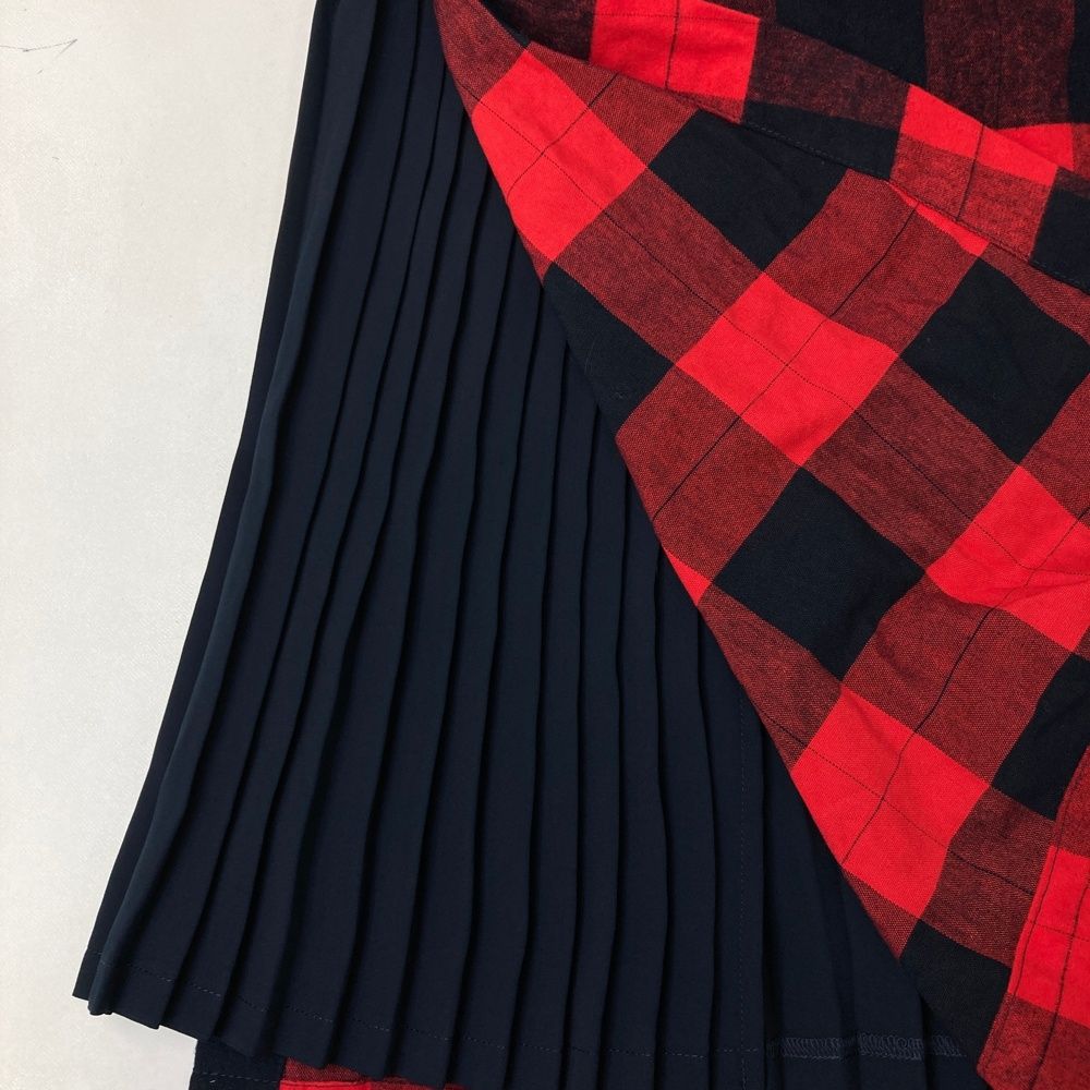 サイズ：1 PEARLY GATES パーリーゲイツ スカート プリーツ レイヤード