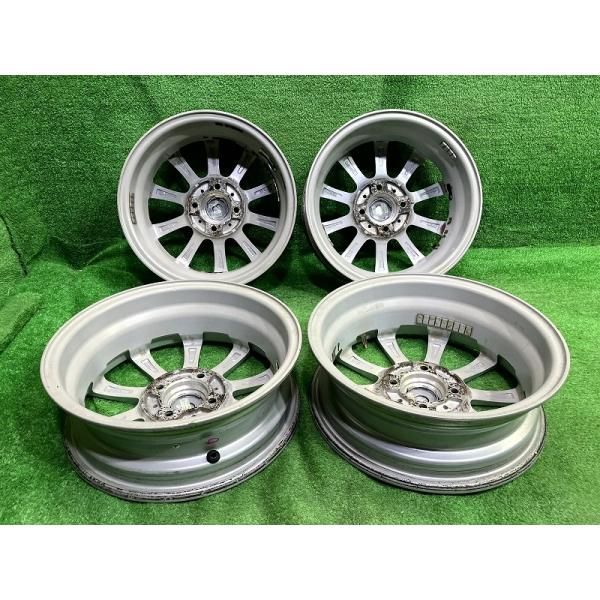 PCD100 4穴 4本 4J-13 0 ○ウェッズ 【4本セット】weds JOKER 13