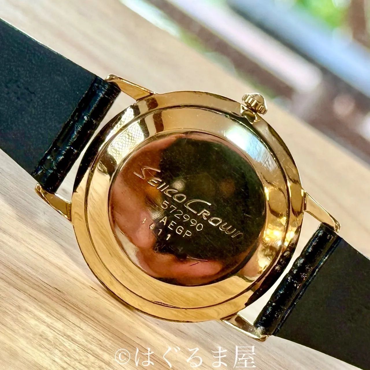セイコークラウン　手巻き セイコー クラウン 手巻き 1960年製 Ref.15002 EGP レコード文字盤