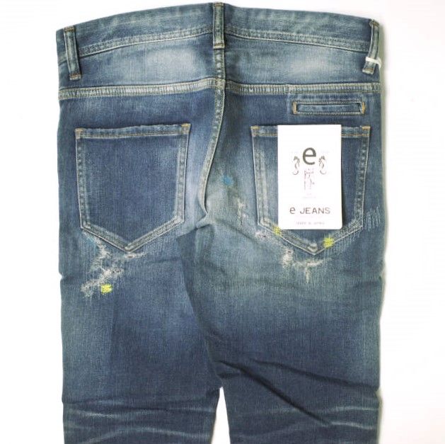 e JEANS イージーンズ 日本製 岡山児島 STRETCH SLIM 新品 TAPERED