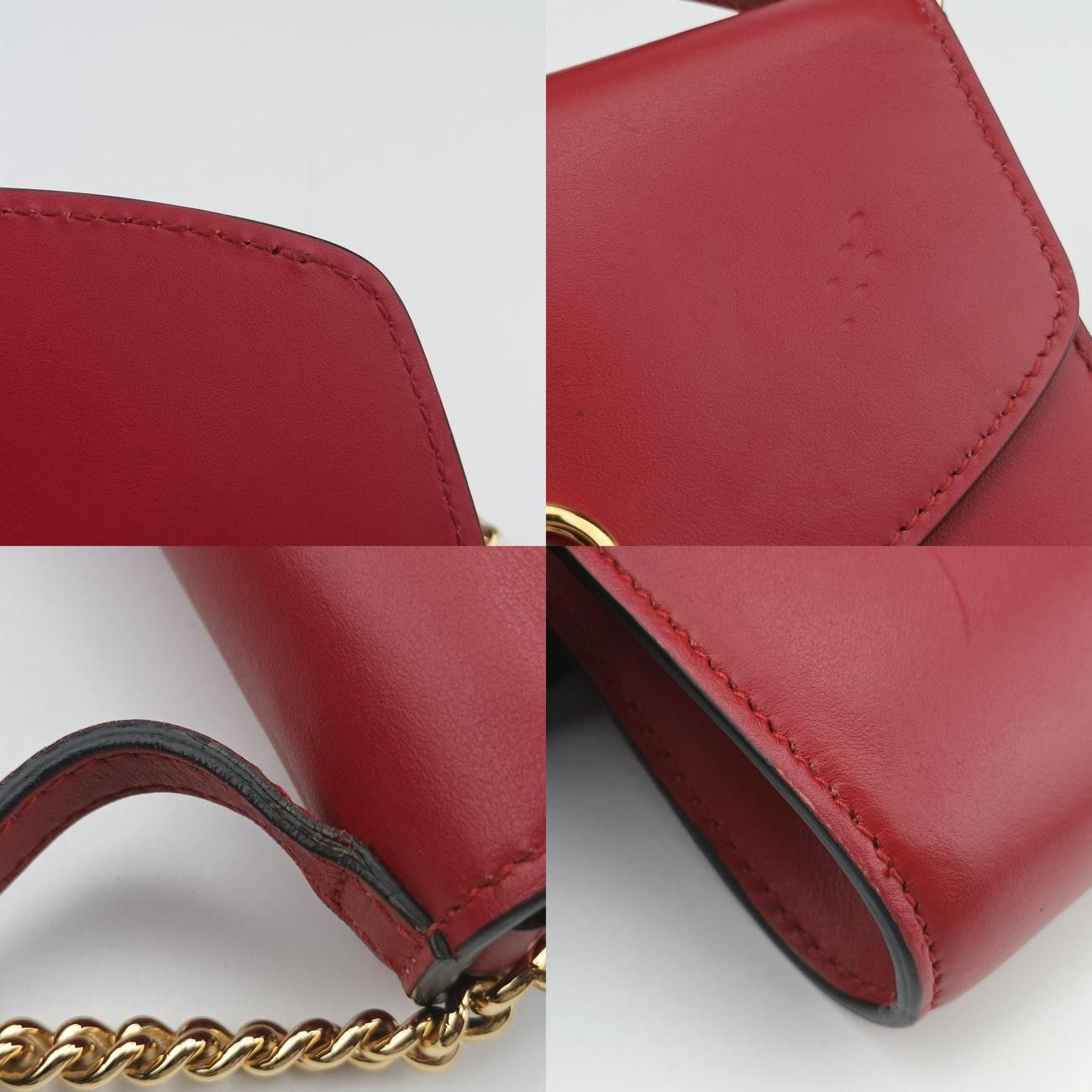 グッチGucciズゥミレッドレザー572375I028399578